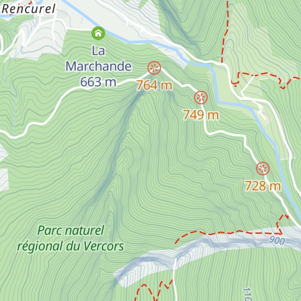 Map of Cabane à mon Louis