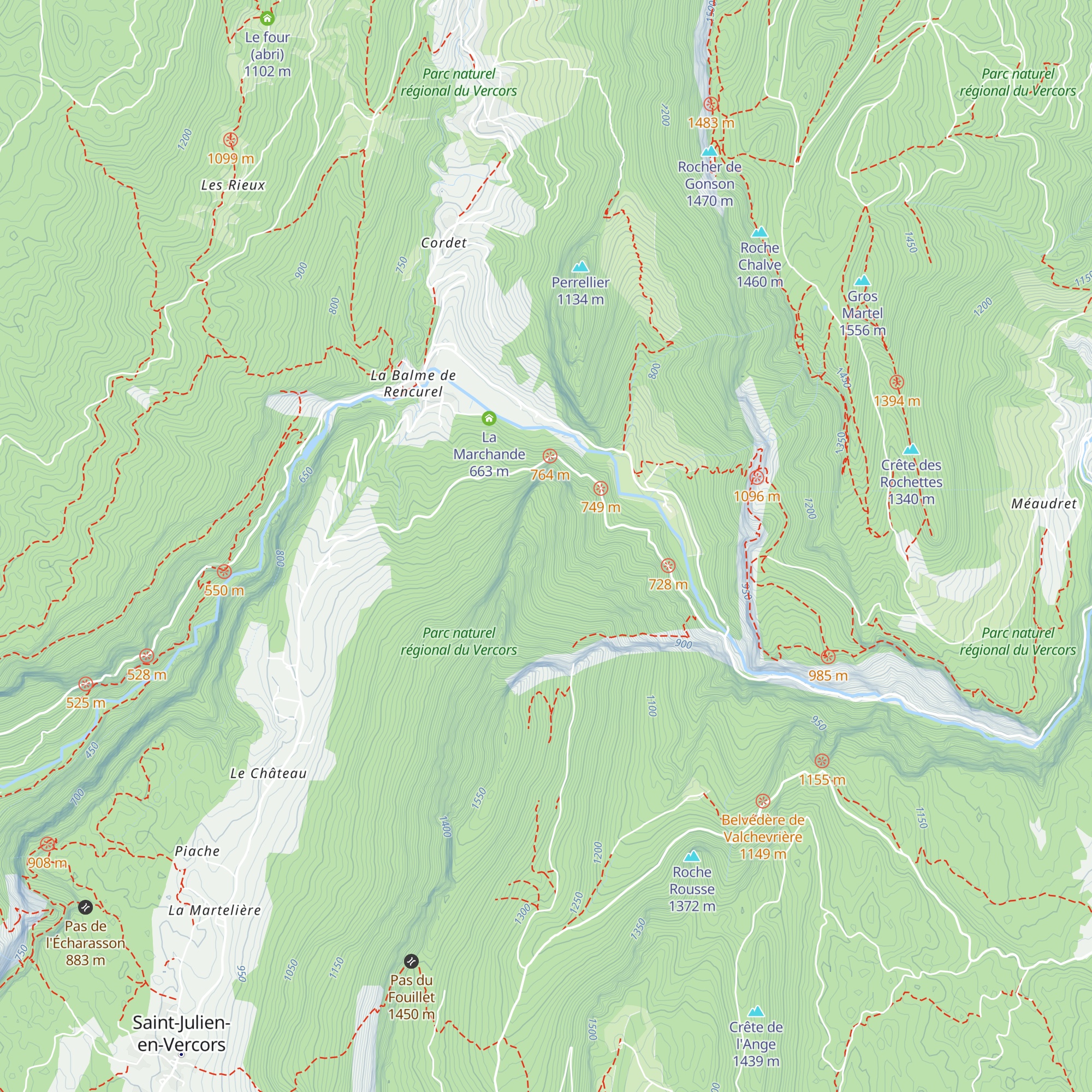 Cabane à mon Louis map