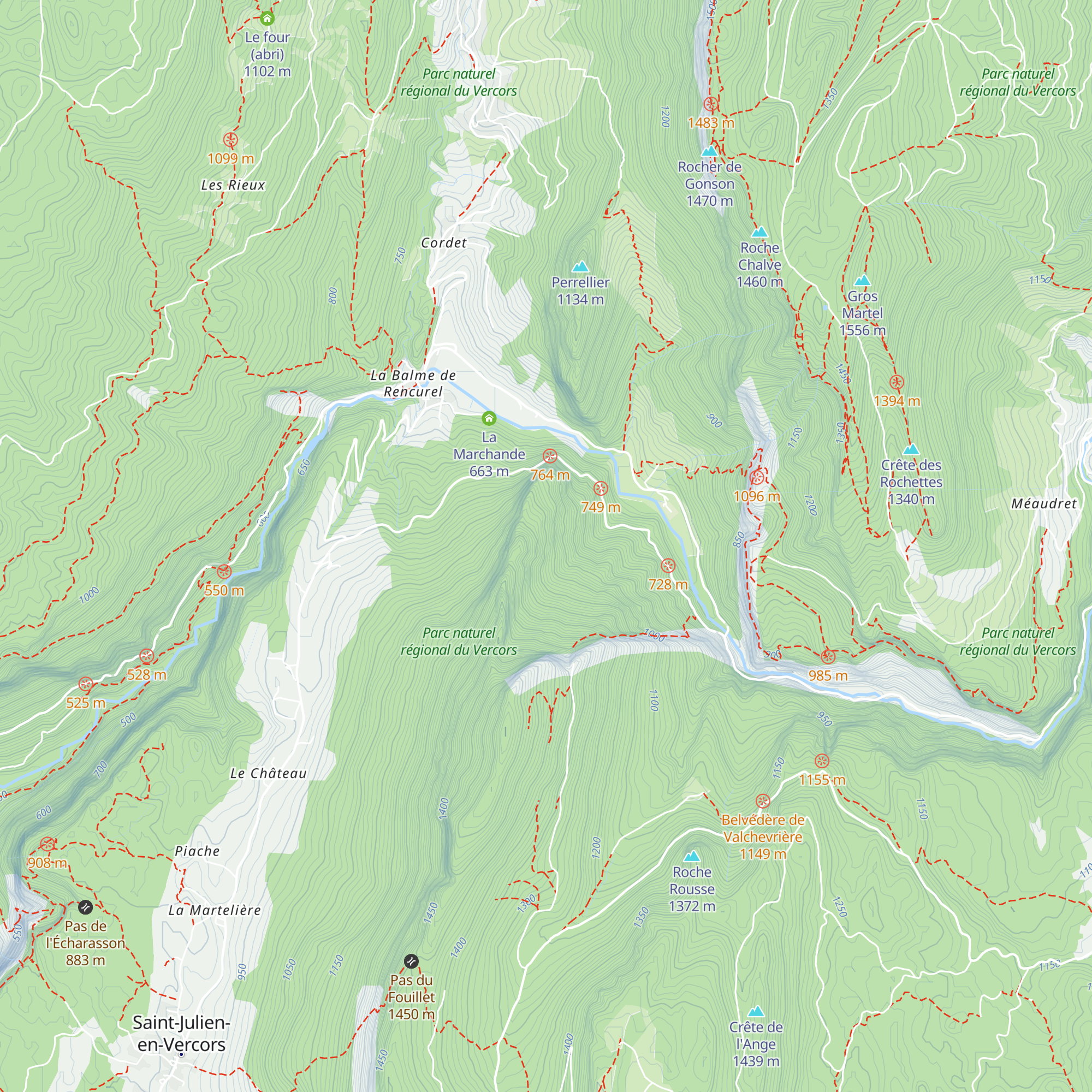 Cabane à mon Louis map