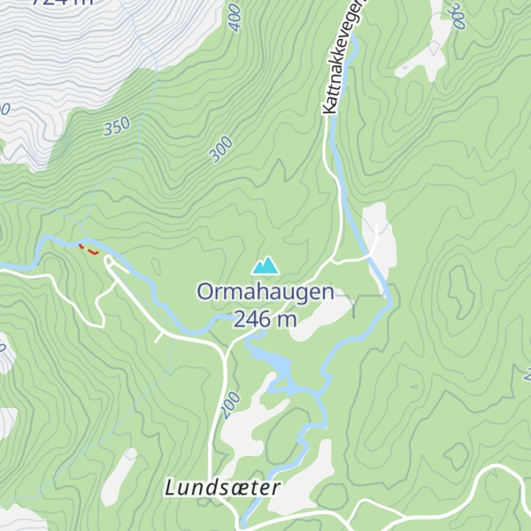 Map of Ormahaugen