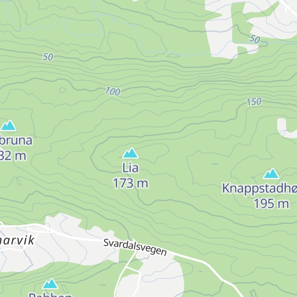 Map of Åsane
