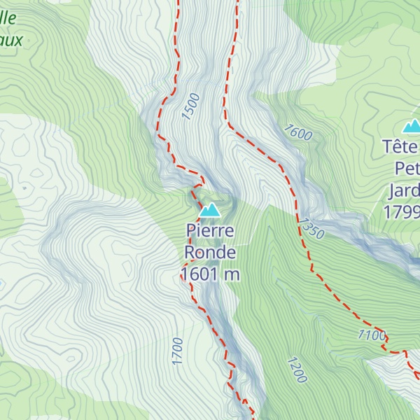 Map of Pierre Ronde