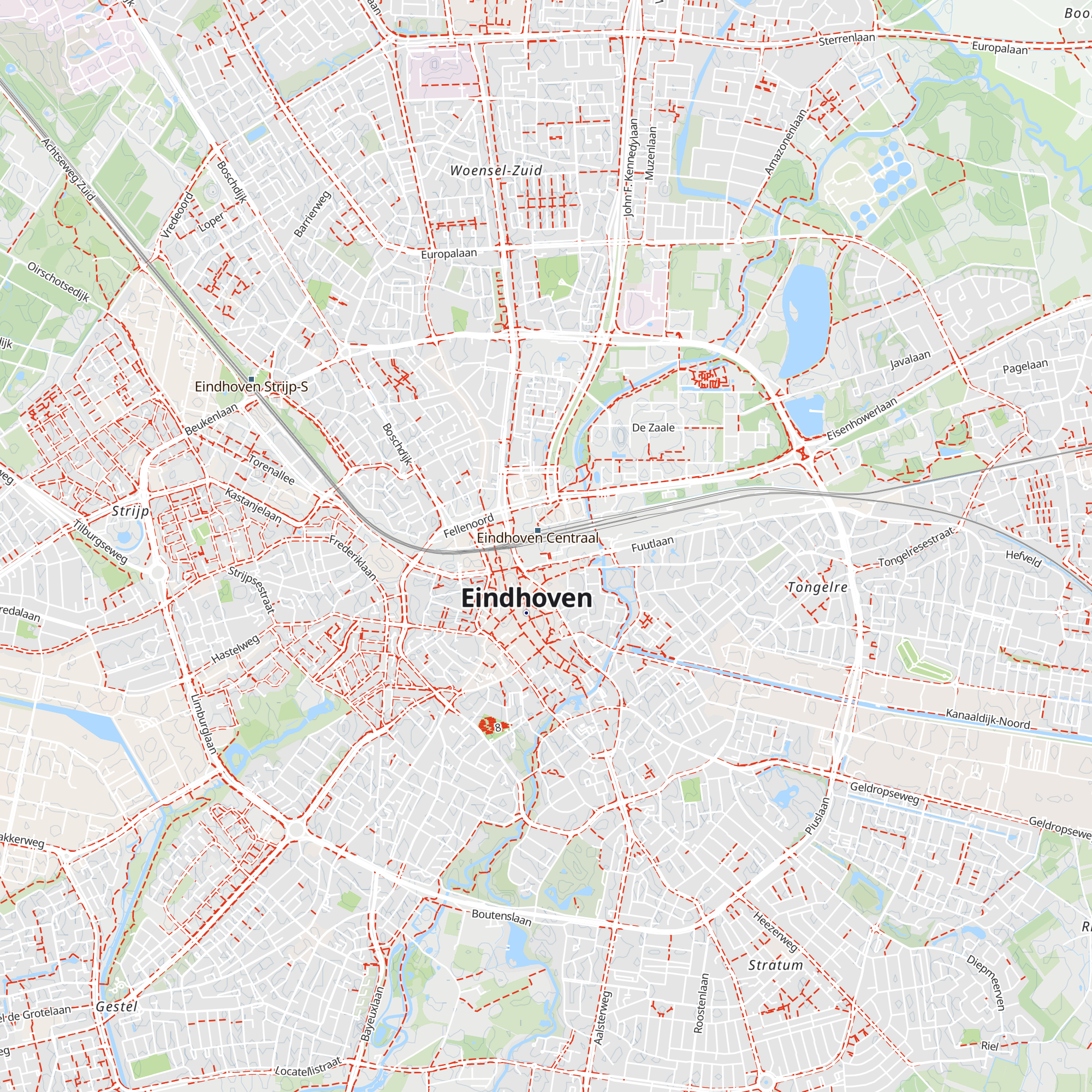 VVV Tourist Information map