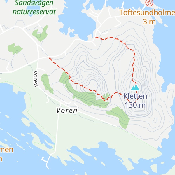 Map of Kulen