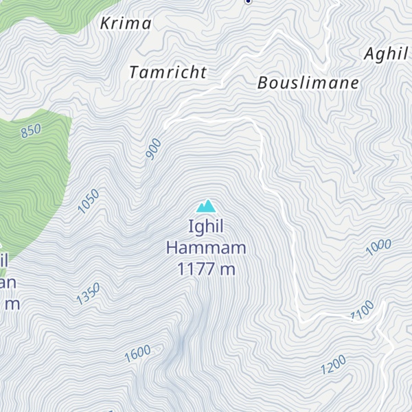 Map of Ighil Hammam