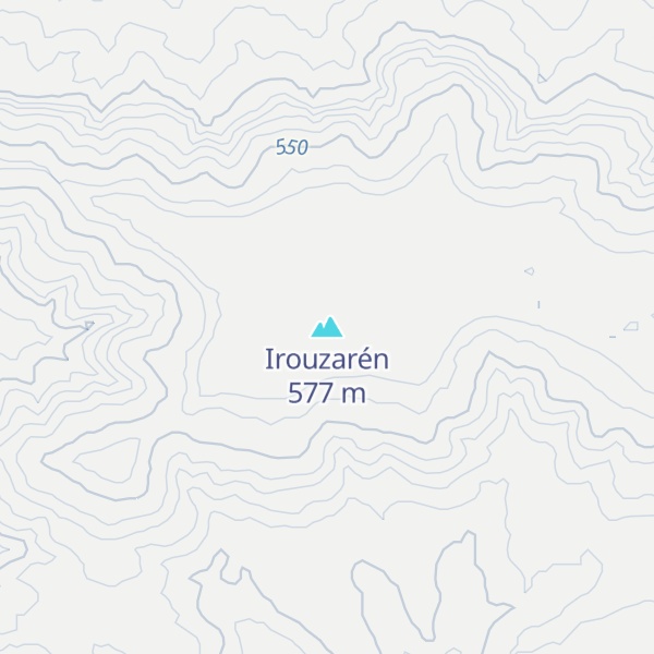 Map of Irouzarén