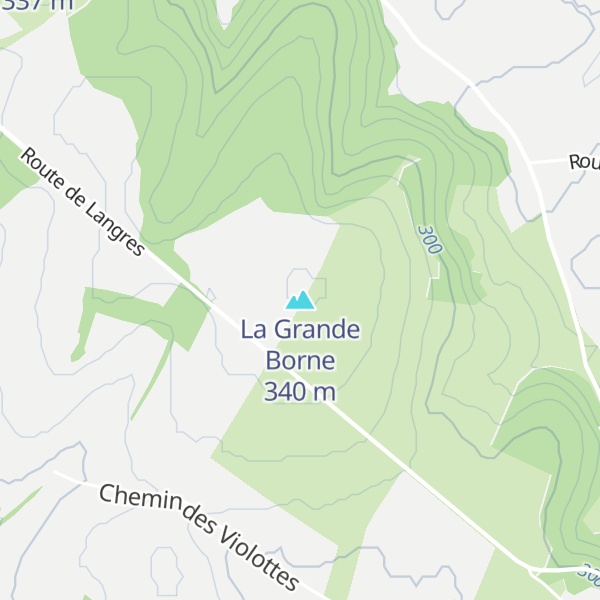 Map of La Grande Borne