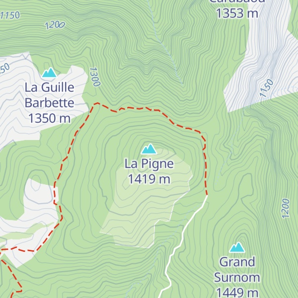 Map of La Pigne