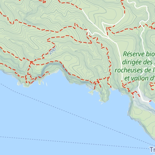 Map of Eperon des Pins
