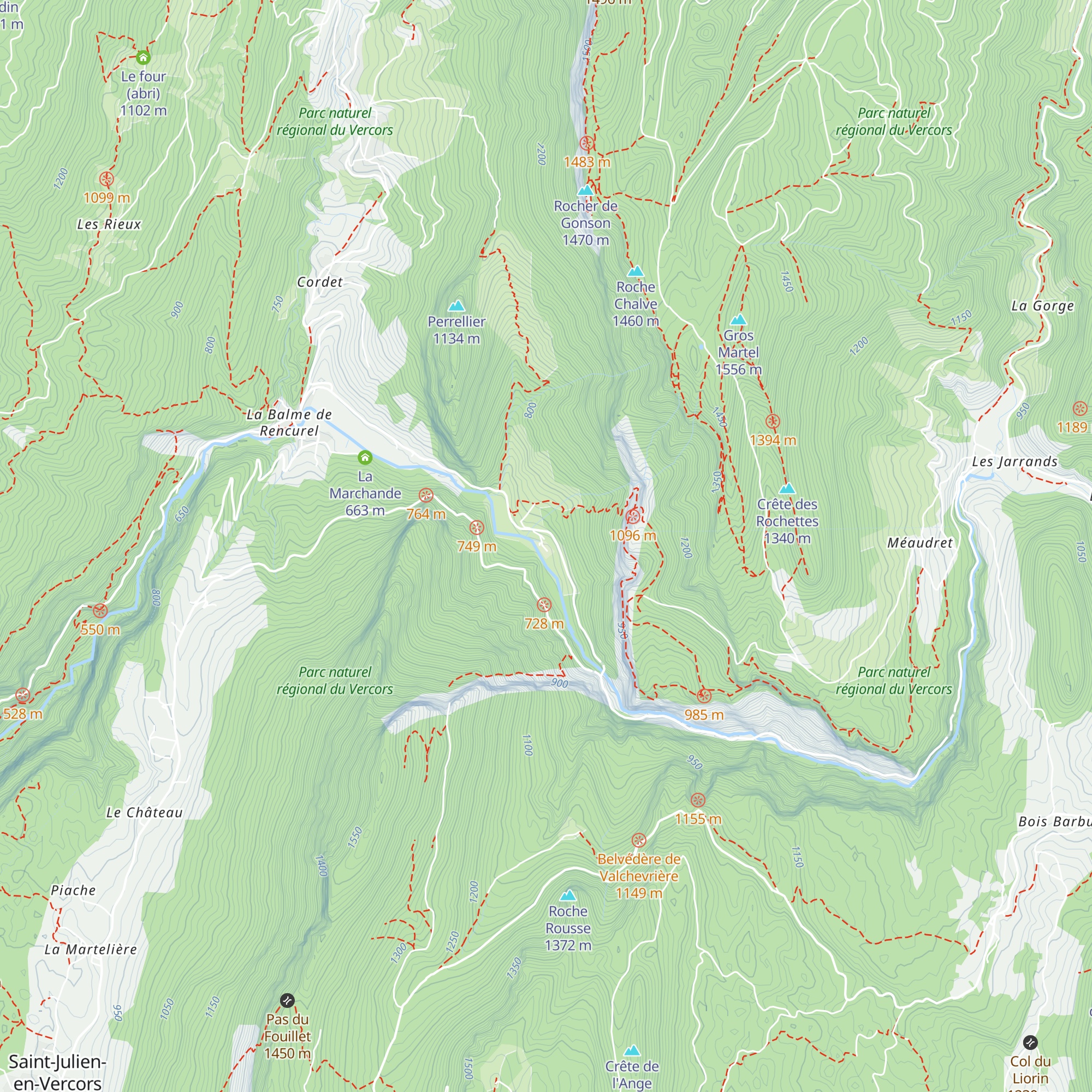 centrale électrique de la haute Bourne map