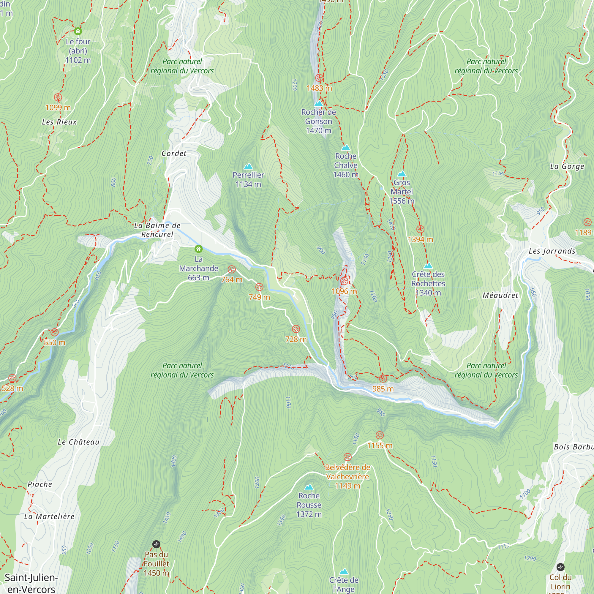centrale électrique de la haute Bourne map