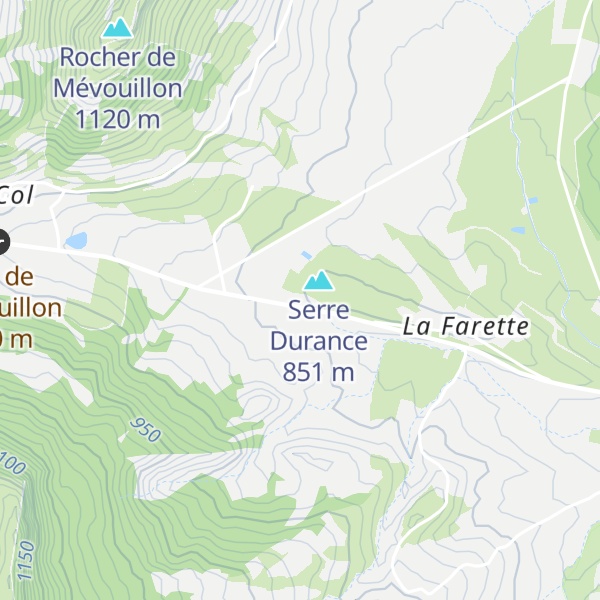 Map of École Parapente des Baronnies