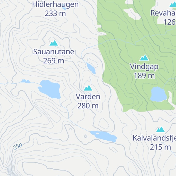 Map of Varden