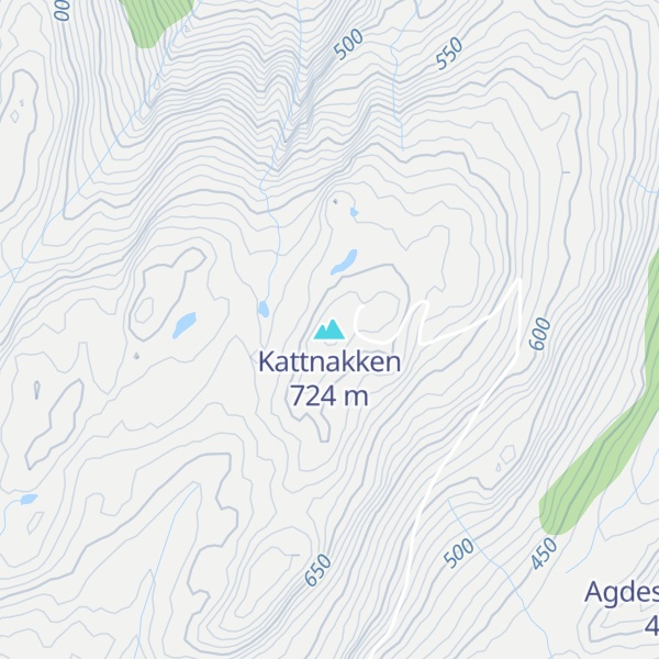 Map of Kattnakken