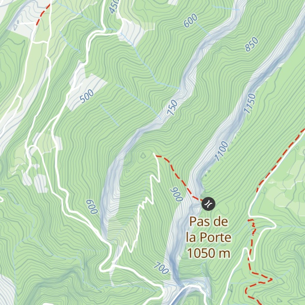 Map of Cabane du Malade