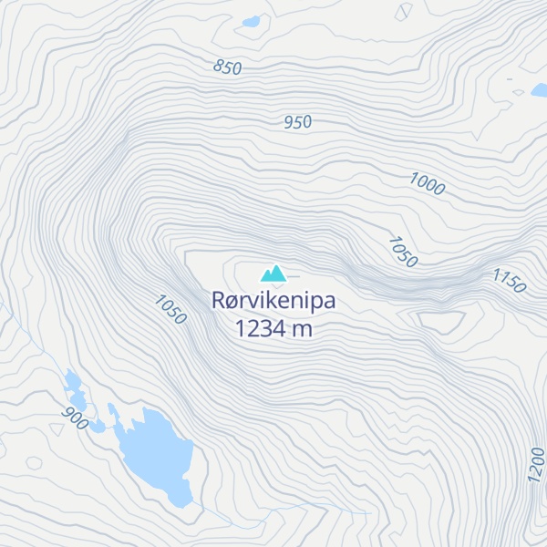 Map of Rørvikenipa
