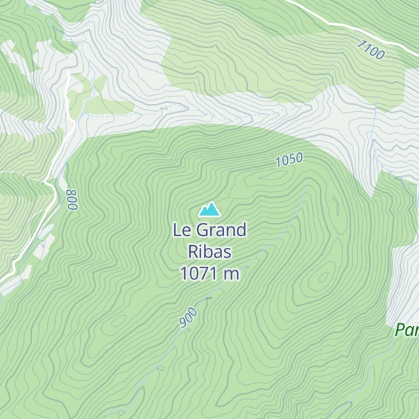 Map of Le Grand Ribas