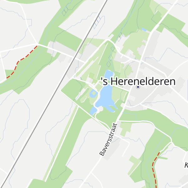 Map of Kasteel van 's Herenelderen
