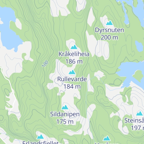 Map of Rullevarde