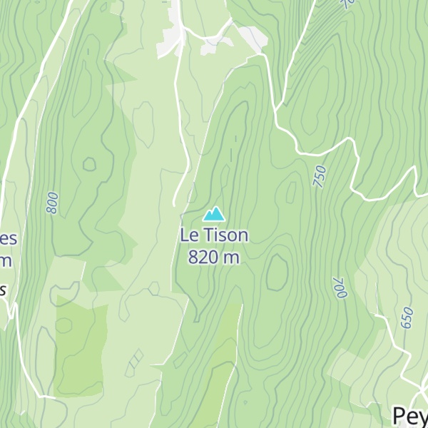 Map of Le Tison