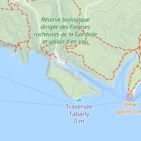 Map of Les Américains