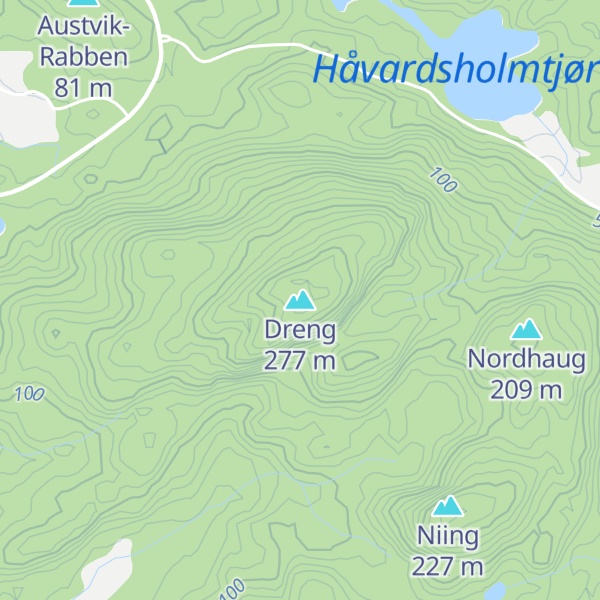 Map of Dreng