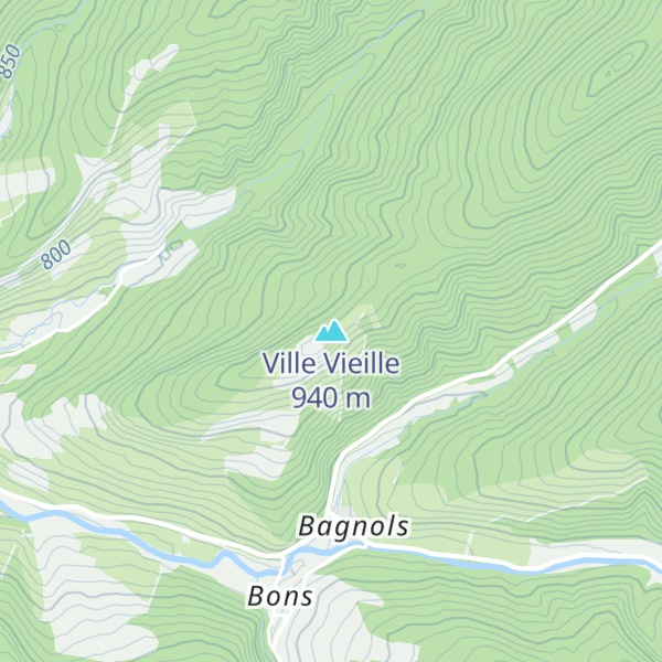 Map of Ville Vieille