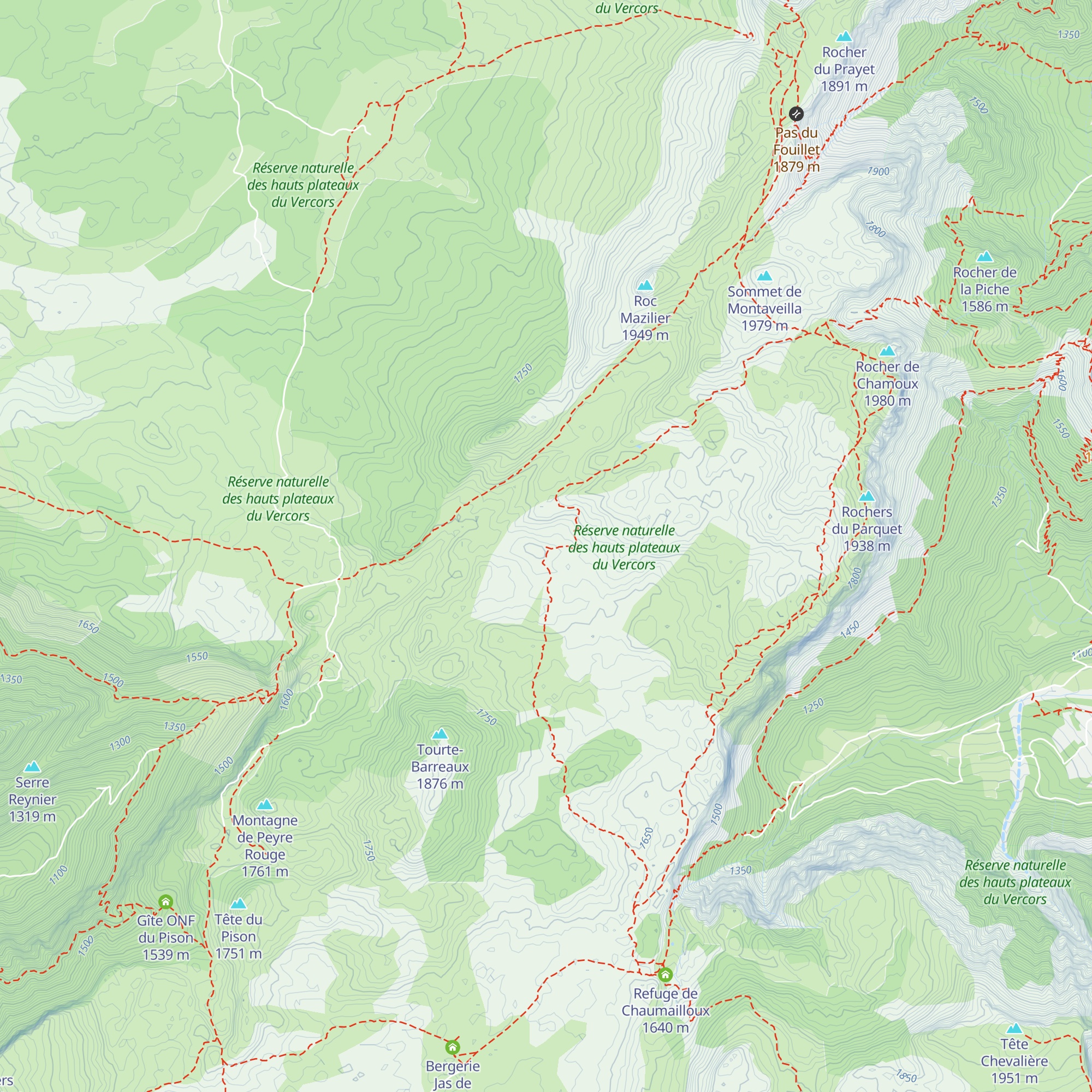 Bergerie de Peyre Rouge map