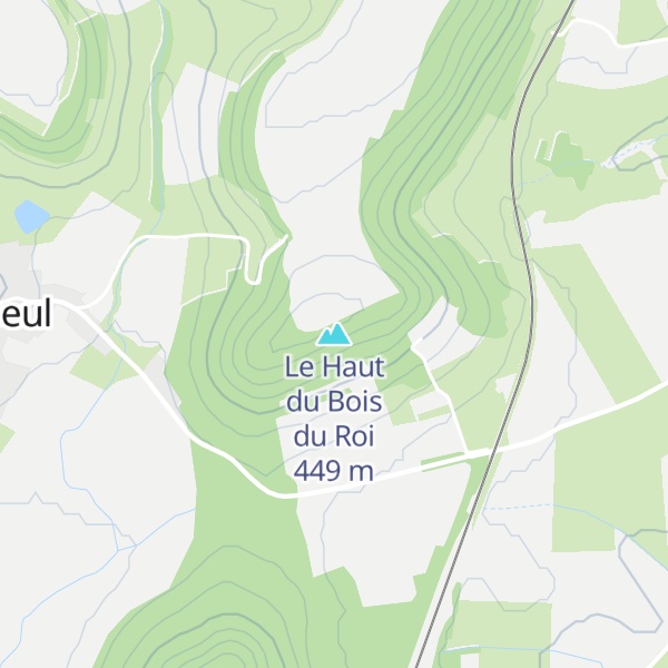 Map of Le Haut du Bois du Roi
