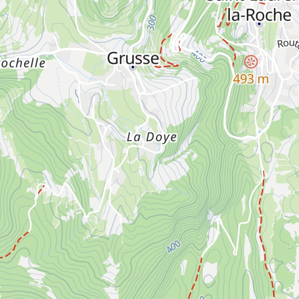 Map of Gîte La Source