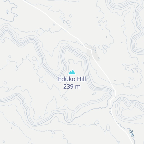 Map of Eduko Hill
