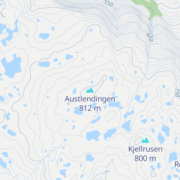 Map of Austlendingen