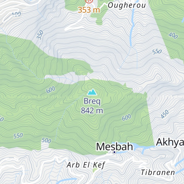 Map of Breq