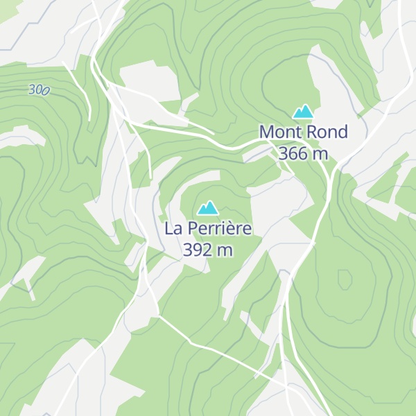 Map of La Perrière