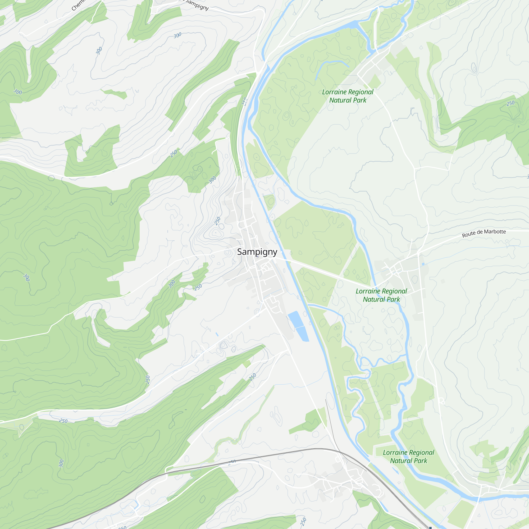 Gîte La Meuse à 2 CV map