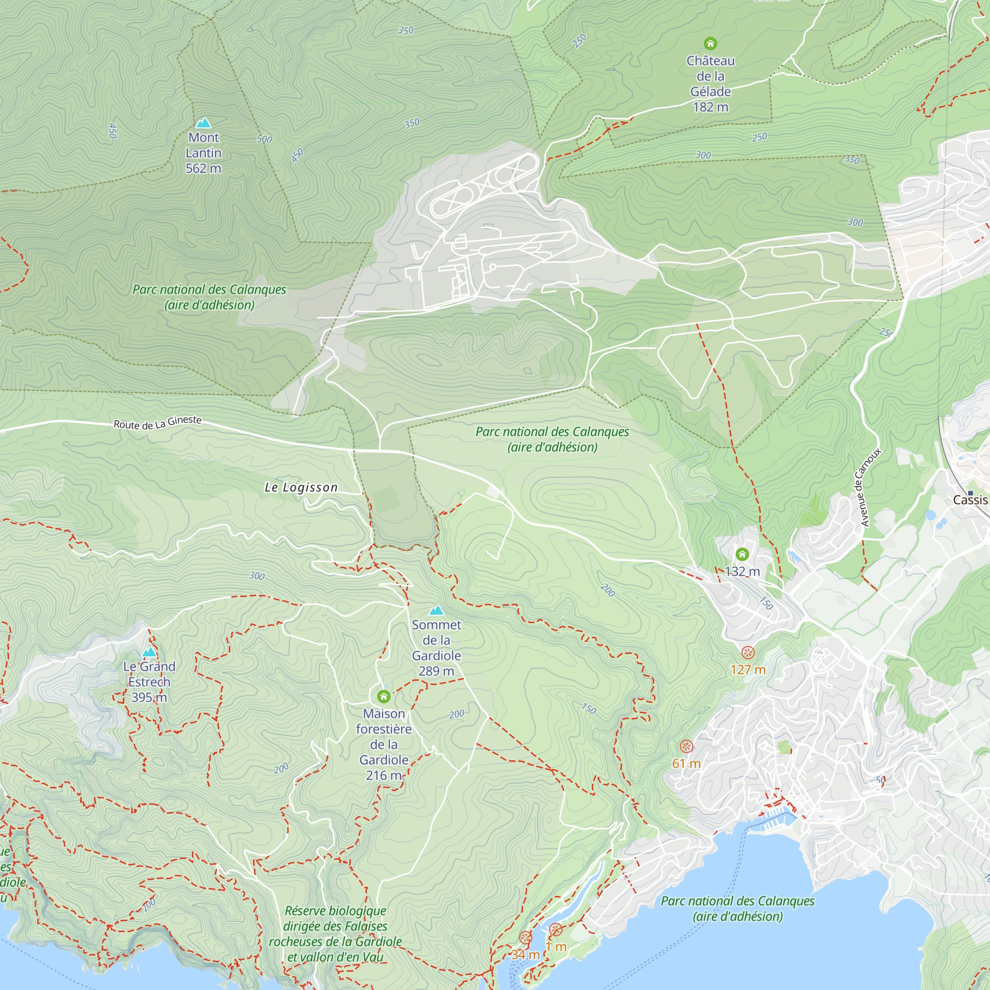 Hôtel du joli bois map