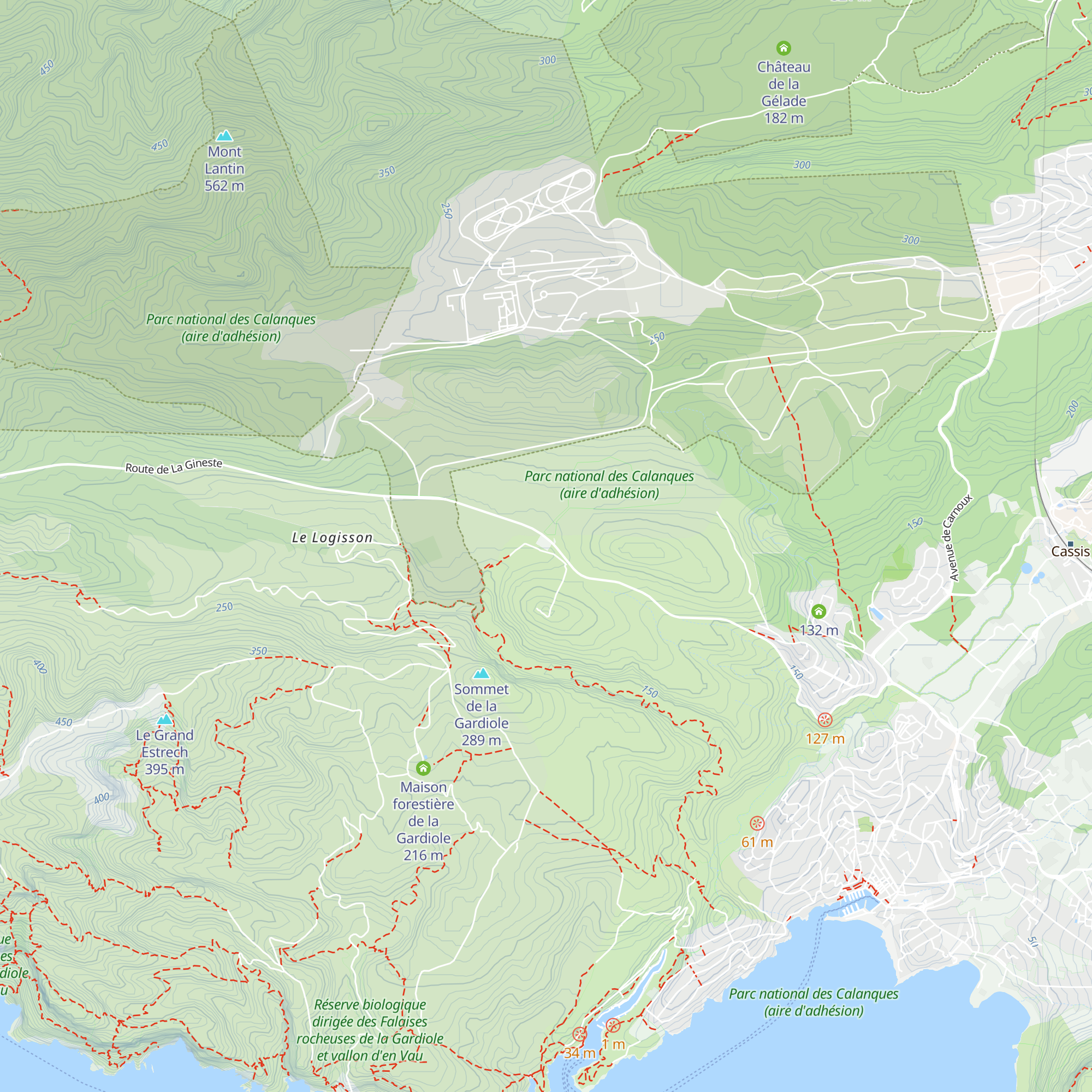 Hôtel du joli bois map