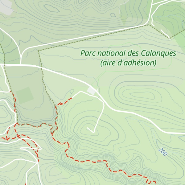 Map of Hôtel du joli bois