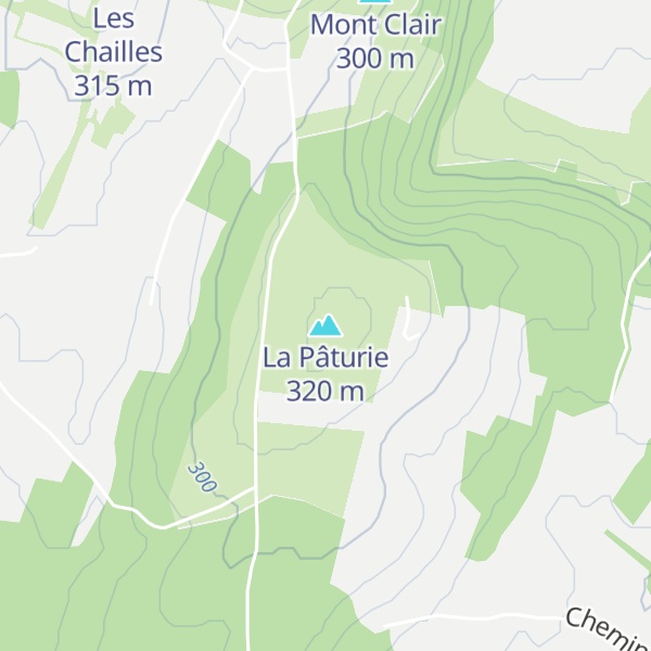 Map of La Pâturie