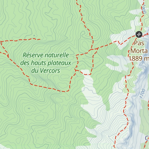 Map of Cabane du Pas Etoupe