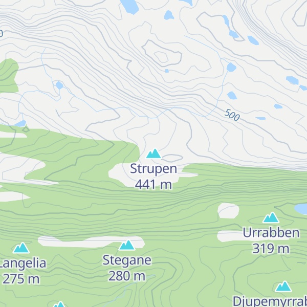 Map of Strupen