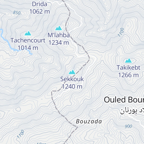 Map of Sekkouk