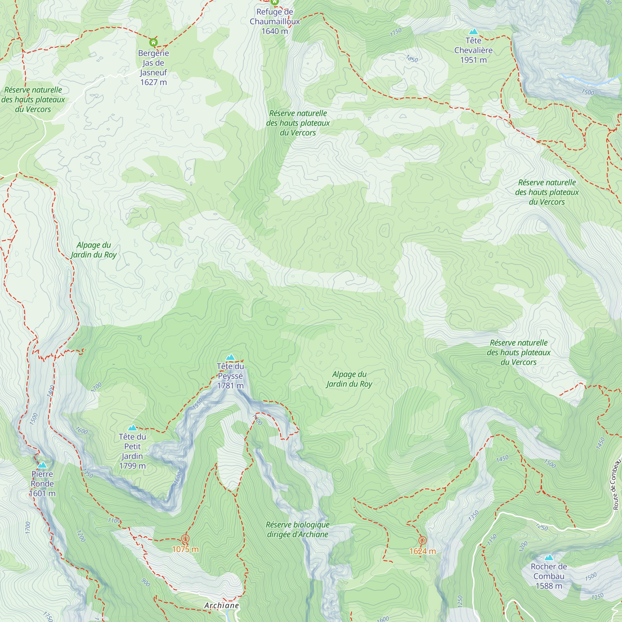 Bergerie du Jardin du Roi map