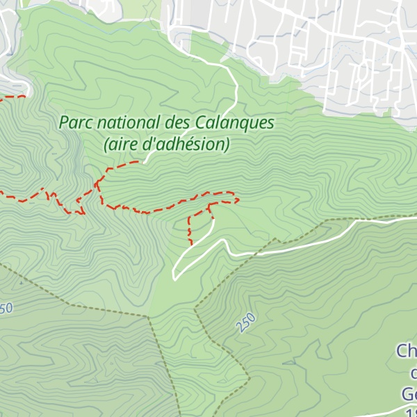 Map of La Candolle