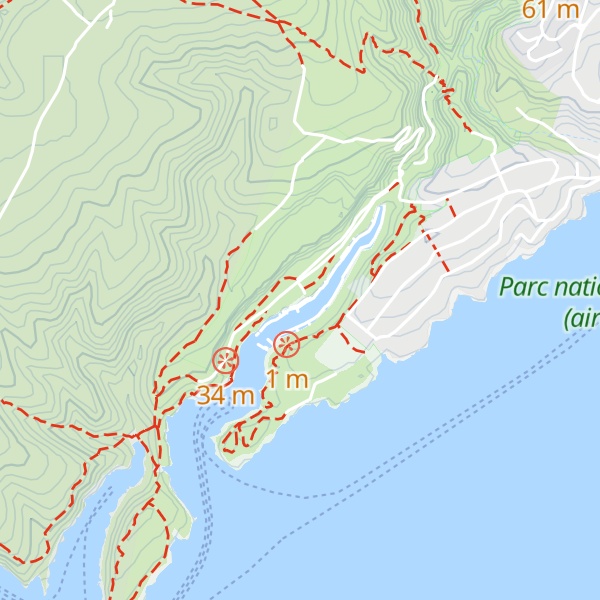 Map of Château de Port-Miou