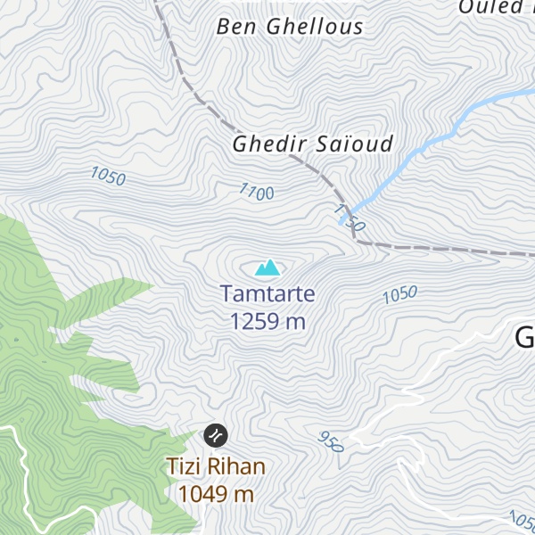 Map of Tamtarte