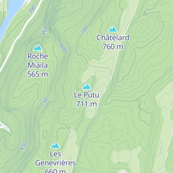 Map of Le Putu