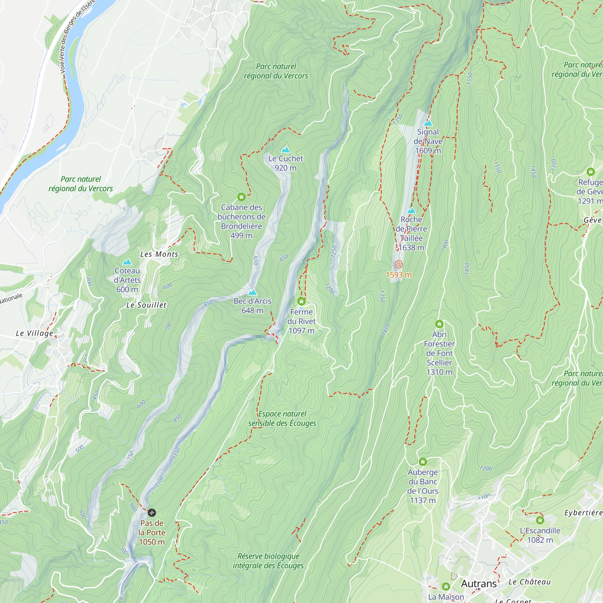 Ferme du Rivet map