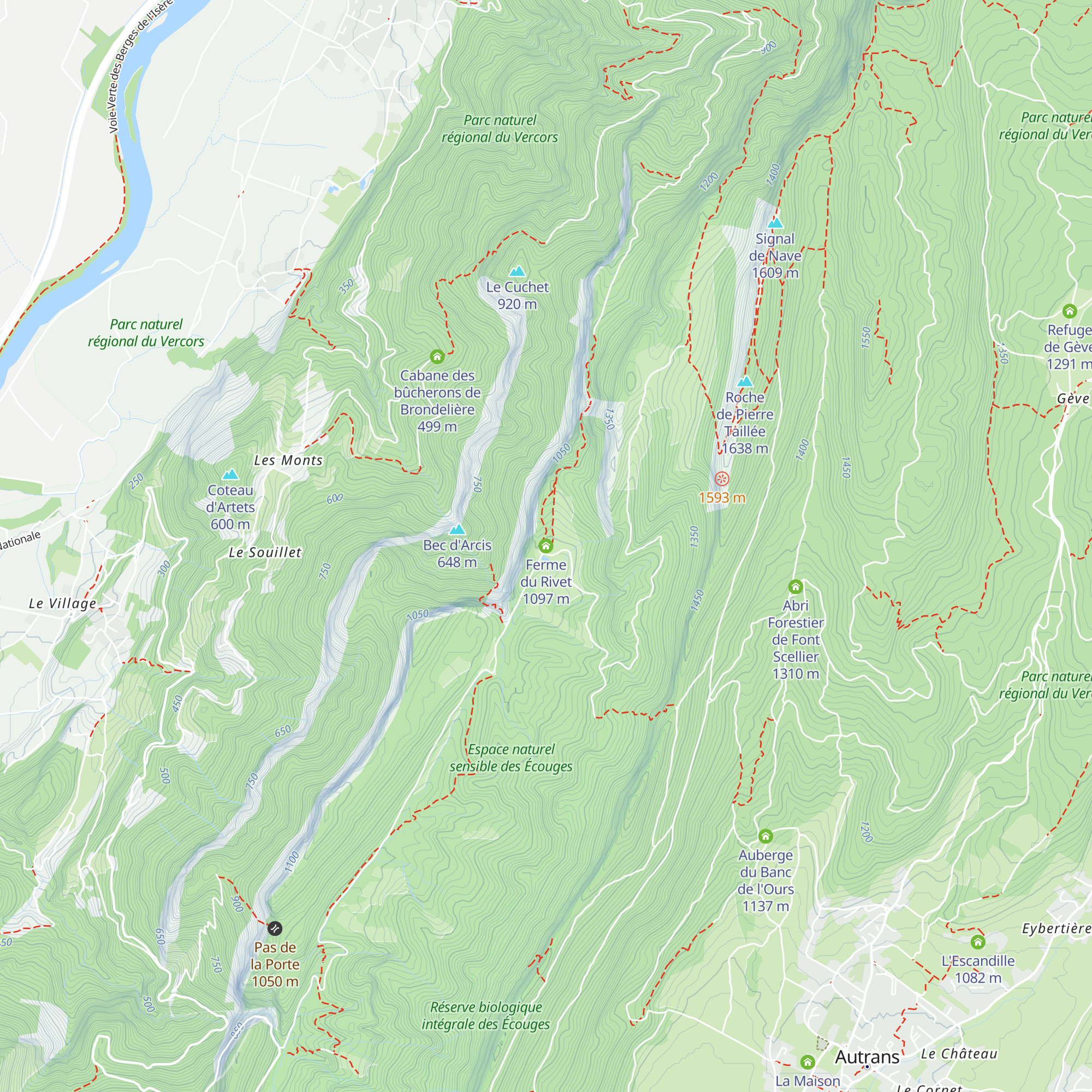 Ferme du Rivet map