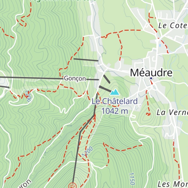 Map of Le Temps Rêvé